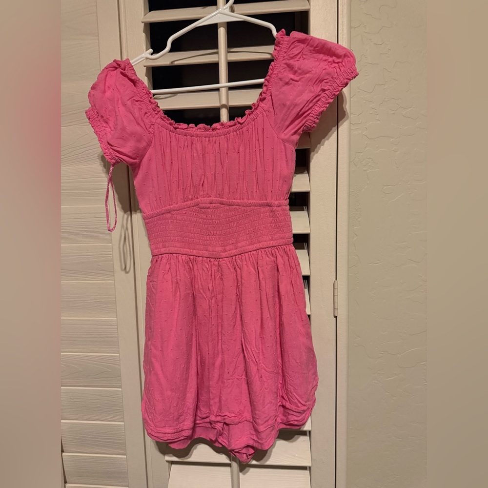 Hollister Pink romper xs